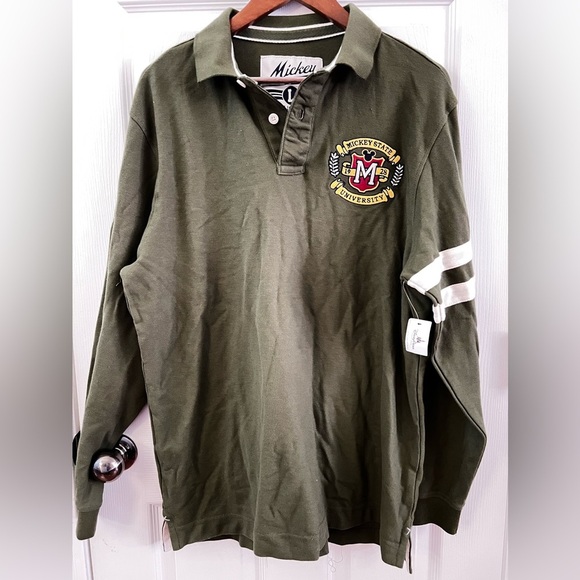 Disney Other - NWT DISNEY PARKS OFFICIAL MERCH MICKEY UNIVERSITY POLO SIZE LARGE